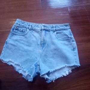 Denim pimkie mom jean shorts